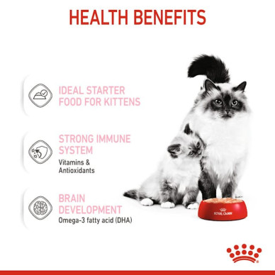 Royal Canin Mother & Babycat – Hrană Umedă pentru Pisici Gestante, Lactante și Pui (de la Înțărcare până la 4 luni) – 195 g